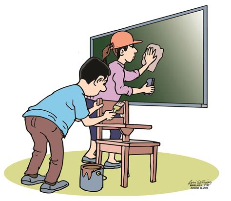 brigada eskwela drawing|Brigada Eskwela: Another story on bayanihan and volunteerism.